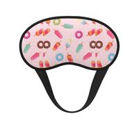Many Colored Ice Cream Sleep Mask 100% Light Blocking Eye Mask for Sleeping, Sleep Mask for Unisex for Travel/Nap