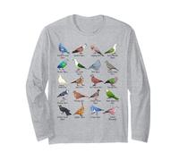 Many Different Types of Pigeons Long Sleeve T-Shirt