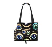 many evil eyes print Puppy Carrier Dog Walking Bags Pets Dogs Carrier Bags for small Dogs and Cat and Rabbit