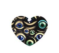 Many Evil Eyes Printing 10 Pcs Car Air Freshener Hanging Sheets Scented Hanging Sheets With Rope For Home