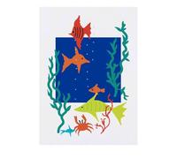 'Many Fish Leaving The Fish Bowl' Temporary Tattoo - Water Resistant, Skin-Safe, Non-Toxic Transfer (TO00076545)