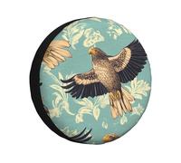 Many Flying Bear Eagles Spare Tire Cover Wheel Tire Covers,Waterproof Dust-Proof Tire Covers Protector Universal Fit For Trailer Rv Suv Truck Camper 16 Inch