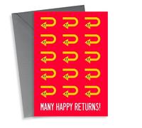Many Happy Returns Birthday Card