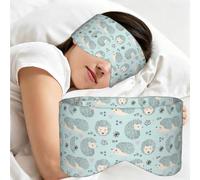 Many Hedgehogs, Sleep Mask for Home Travel, Full Eye Covers Light Blocking Eye Mask Sleep Eye and Ear Muffs