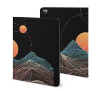 Many Lands Under Sun Printed Tablet Case with Pencil Holder Unisex Slim TPU Protective Cover Compatible with iPad 2020/Pro 2020/Pro 2021/Air4/Air5