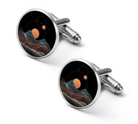 Many Lands Under Sun Trendy Cufflinks for Men Cuff Links Shirt Suit Accessories Wedding Tuxedo Dress Classic Jewelry