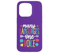 Many Languages, One Voice Case for iPhone 15 Pro