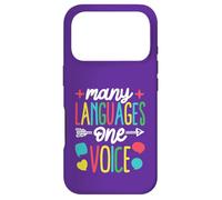 Many Languages, One Voice Case for iPhone 17 Pro