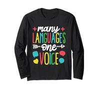 Many Languages, One Voice Long Sleeve T-Shirt