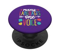 Many Languages, One Voice PopSockets Adhesive PopGrip