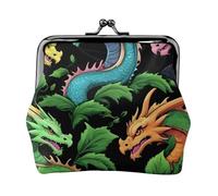 Many Magical Dragon Scales Print Lightweight Women Coin Purse Exquisite Waterproof Small Pouch for Coins Cards