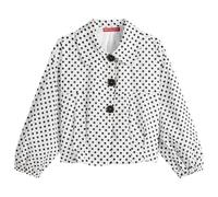 Many Many Clothes Women's The Lola Jacket White Polka Small