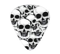 Many Mexican Skull Acoustic Guitar Picks - Premium Guitar Plectrum For Bass And Electric Guitar