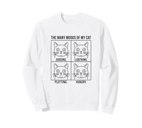 Many Moods Of My Cat Sweatshirt