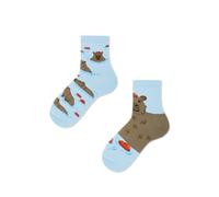 Many Mornings Capybara Kids Socks, CAPYBARA, 27-30
