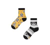 Many Mornings Kids Raccoon Bandit Socks 31/34