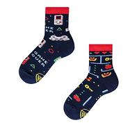 Many Mornings Motif socks children - Game Over Kids - Blue - 6-8.6