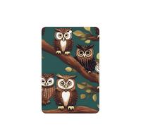 Many Owls On Tree Branches Printing 10 Pcs Car Air Freshener Hanging Sheets Scented Hanging Sheets With Rope For Home