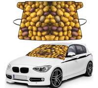 Many Potatoes Print Car Windshield Snow Cover, Windshield Cover For Ice And Snow Automotive Accessories