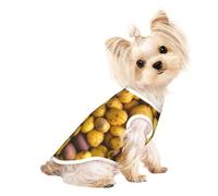 many Potatoes print Dog Clothes T Shirts for Small Dogs Breathable Puppy Kitten Dog Shirts for Pet Dogs Cats