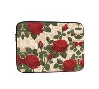 Many red Roses Laptop Sleeve, 15 inch Laptop Bag, Suitable for Business Casual or School Laptop Carrying Bag