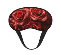 Many Red Roses Sleep Eye Mask for Women Men Soft and Comfortable Sleep Mask Blackout Sleeping Eye Cover for Travel Yoga Nap Shift Work
