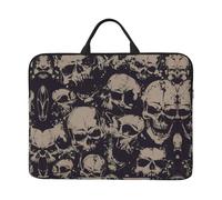 Many Skulls Get Together Laptop Sleeve Case 14 Inch Laptop Sleeve Computer Carrying Bag Applies To 14" Notebooks