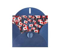 many small canadian flags print Greeting Cards - Thank-You Cards Party Invitation Cards for Festive Celebrations