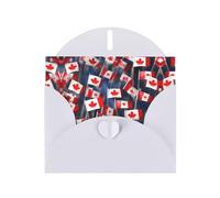 many small canadian flags print Greeting Cards - Thank-You Cards Party Invitation Cards for Festive Celebrations