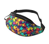 Many Stars Fanny Pack for Men Women, Fashion Festival Fanny Pack, Travel Sport Walking Waist Bag