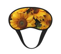 Many Sunflowers Sleep Mask for Men Women Blackout Eye Masks for Sleep, Relaxing Zero Pressure Night Blindfold Soft Breathable Eye Cover for Travel, Night Work, Nap, Office