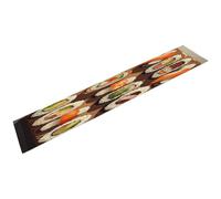 Many Sushi Food Table Runner Classical Linen Dining Cloth Runner Spring Kitchen Table Decoration Seasonal Farmhouse Cloth Runners for Mothers Day Easter Wedding