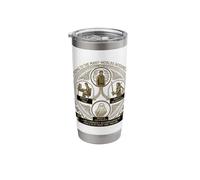 Many Worlds Interpretation Physics Multiverse Science Gift Stainless Steel Insulated Tumbler