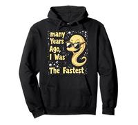 Many Years Ago I Was The Fastest Retro Funny Sperm Pullover Hoodie