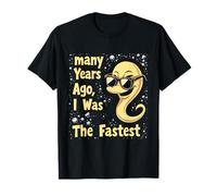 Many Years Ago I Was The Fastest Retro Funny Sperm T-Shirt