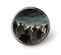 Many Zombie Brooch Pins Lapel Pins for Men Women Badge Button Cover Decorative Jewelry Charms for Hats Bags Backpacks Suits Shirts Scarves Clothing Accessories Banquet Wedding Gift