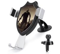 Many Zombie Car Phone Mount Universal Auto Phone Holder Adjustable Cellphone Car Mount 360° Rotation, Dashboard & Windshield & Air Vent Strong Suction Cup Phone Stand Compatible with All Smartphones