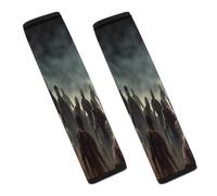 Many Zombie Car Seat Belt Cover Soft Comfortable Shoulder Seatbelt Pads Cover Seat Belt Pad for Suitable for Car Interior Accessorie