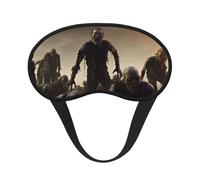 Many Zombie Sleep Mask for Side Sleeper, Blackout Sleeping Eye Mask, Soft Breathable Eye Cover for Women Men Travel Eyeshade, Relaxing Zero Pressure Night Blindfold