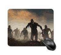 Many Zombie Square Mouse Pad Portable Computer Mousepad with Non-Slip Rubber Base 20 * 25cm Ultra-Thin Gaming Mouse Mat for Computer Laptop Office Desk Accessories