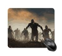 Many Zombie Square Mouse Pad Portable Computer Mousepad with Non-Slip Rubber Base 25 * 30cm Ultra-Thin Gaming Mouse Mat for Computer Laptop Office Desk Accessories