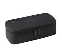 Manyakai Big Capacity Storage Pouch Marker Pen Pencil Case Simple Stationery Bag Box Art Tool for Girl Teen Black One Size