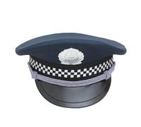 Manyakai Police Officer Role Play Kit Hat Policeman Costume Accessories For Kids Cop Swat Parties Easter Role Play Navy Blue One Size