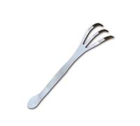 Manyakai Stainless Steel Bonsai Rake Tool Stainless Steel Root Rake 3-Prong Loosen Soil Bonsai Tree Tools for Outdoor Sliver One Size