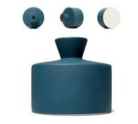 Manykettle Ceramic Watering Bell, Decorative Watering Can for Plants, Stylish Indoor and Outdoor Watering Pot, Perfect for Home Garden and Office Décor (Green 19 fl oz)