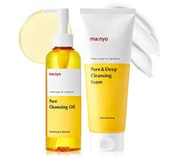 MANYO Best Double Cleansing Duo, Pure Cleansing Oil 6.76 fl oz (200ml), Pure & Deep Cleansing Foam 5.41 fl oz (160ml), Blackhead Remover, Korean Skin Care