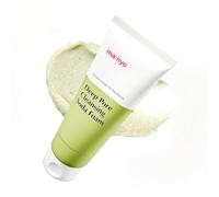 MANYO Deep Pore Cleansing Soda Foam, Pore Cleaner, Facial Cleanser with Green Tea, Exfoliating Papaya Enzymes, Gentle, Hydrating Face Wash, Korean Skin Care, 5.0 fl oz (150ml)