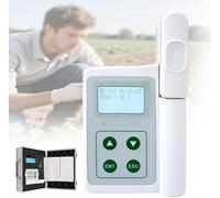 MANYOUYOU Chlorophyll Tester Meter Nitrogen Content Measurement Plant Nutrient Tester Analyzer for with USB Data Export, Measuring Range 0.0 to 99.99 Spad for Precision Farming, Gardening A