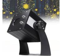 MANYOUYOU Dynamic Breathing Firefly Projector Lamp, Firefly Garden Lights, Star Projector Laser Christmas Lights, Movable Outdoor Projector for Christmas Projector Lights White