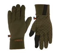 Manzella mens Stretch Fleece Ranger Hunting Cold Weather Gloves, Olive Green, Medium-Large US, Olive Green, M-L
